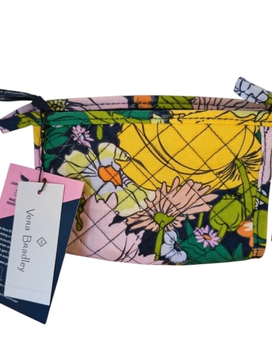 vera bradley Handbags - Vera Bradley Quilted Cosmetic Bag floral pattern Bloom Boom Recycled Cotton